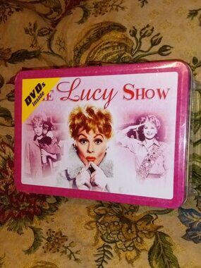 "NEW" COLLECTABLE "THE LUCY SHOW" PINK LUNCH BOX & DVD SET